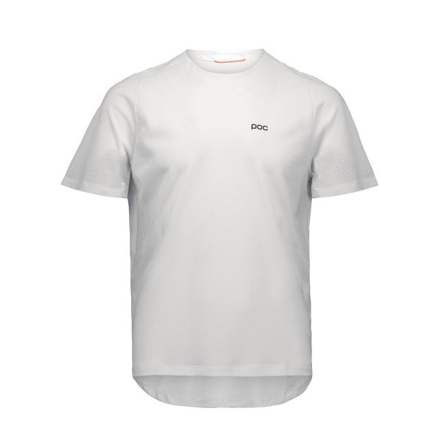 Moški kolesarski dres s kratkimi rokavi POC Motion Air (hydrogen white)