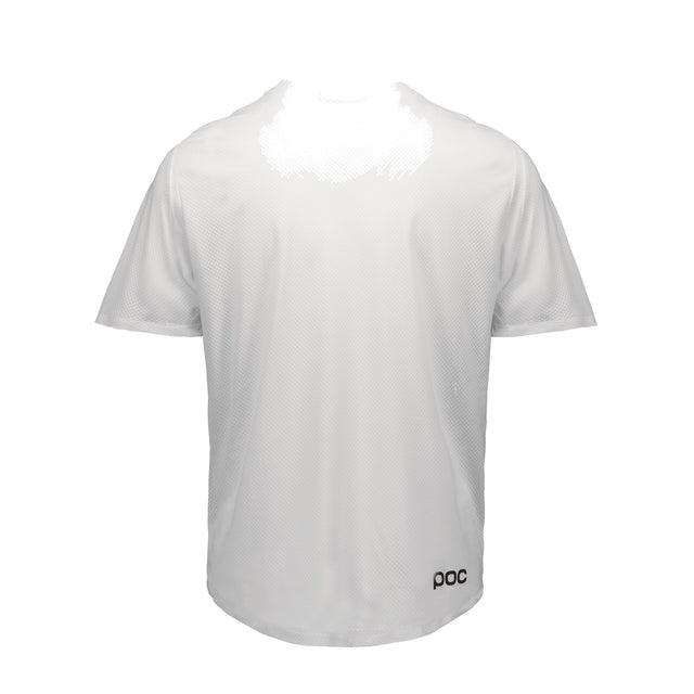 Moški kolesarski dres s kratkimi rokavi POC Motion Air (hydrogen white)