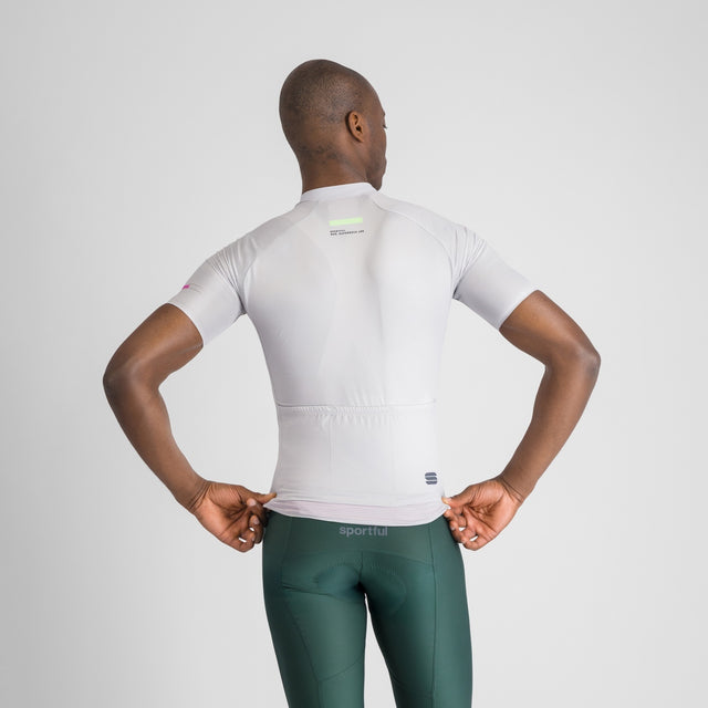 Moški kolesarski dres s kratkimi rokavi Sportful Supernova (stone gray)