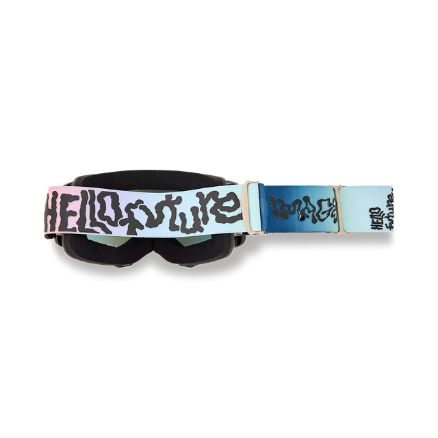 Očala za spust Fox Main Hello Future Light Blue