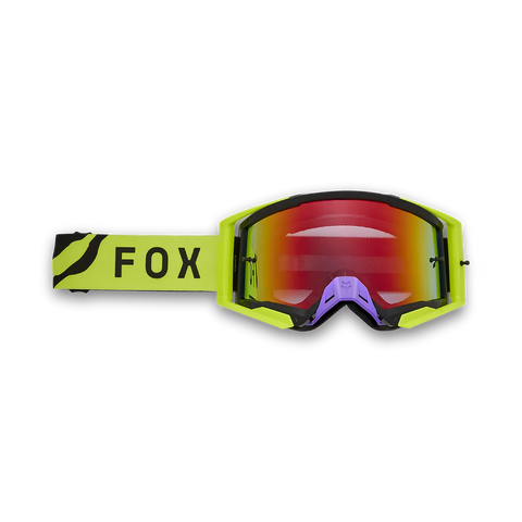 Očala za spust Fox Airspace Throttle Spark Black Yellow (»red mirror« leča)