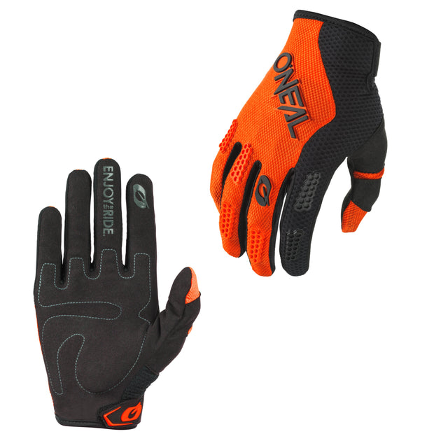 Otroške kolesarske rokavice O'neal Element Racewear (black/orange)