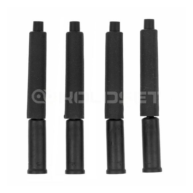 Zaključne kapice s tesnilom in gumirana zaščita za bovden za prestave Shimano SP41 (Ø 4 mm, 4 kos)