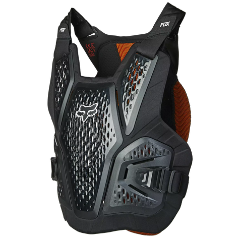 Ščitnik za hrbet in prsni koš Fox Raceframe Impact d3o® (soft back, black)