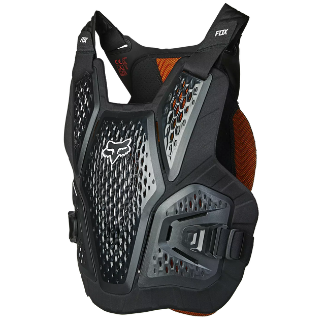 Ščitnik za hrbet in prsni koš Fox Raceframe Impact d3o® (soft back, black)