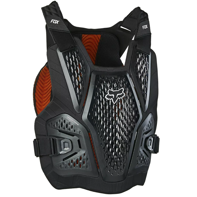 Ščitnik za hrbet in prsni koš Fox Raceframe Impact d3o® (soft back, black)