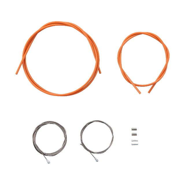 Set bovdnov in žici za zavore Shimano Road SLR Sil-Tec (orange)