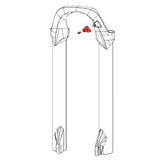 Vodilo zavorne cevke za vilice Rock Shox