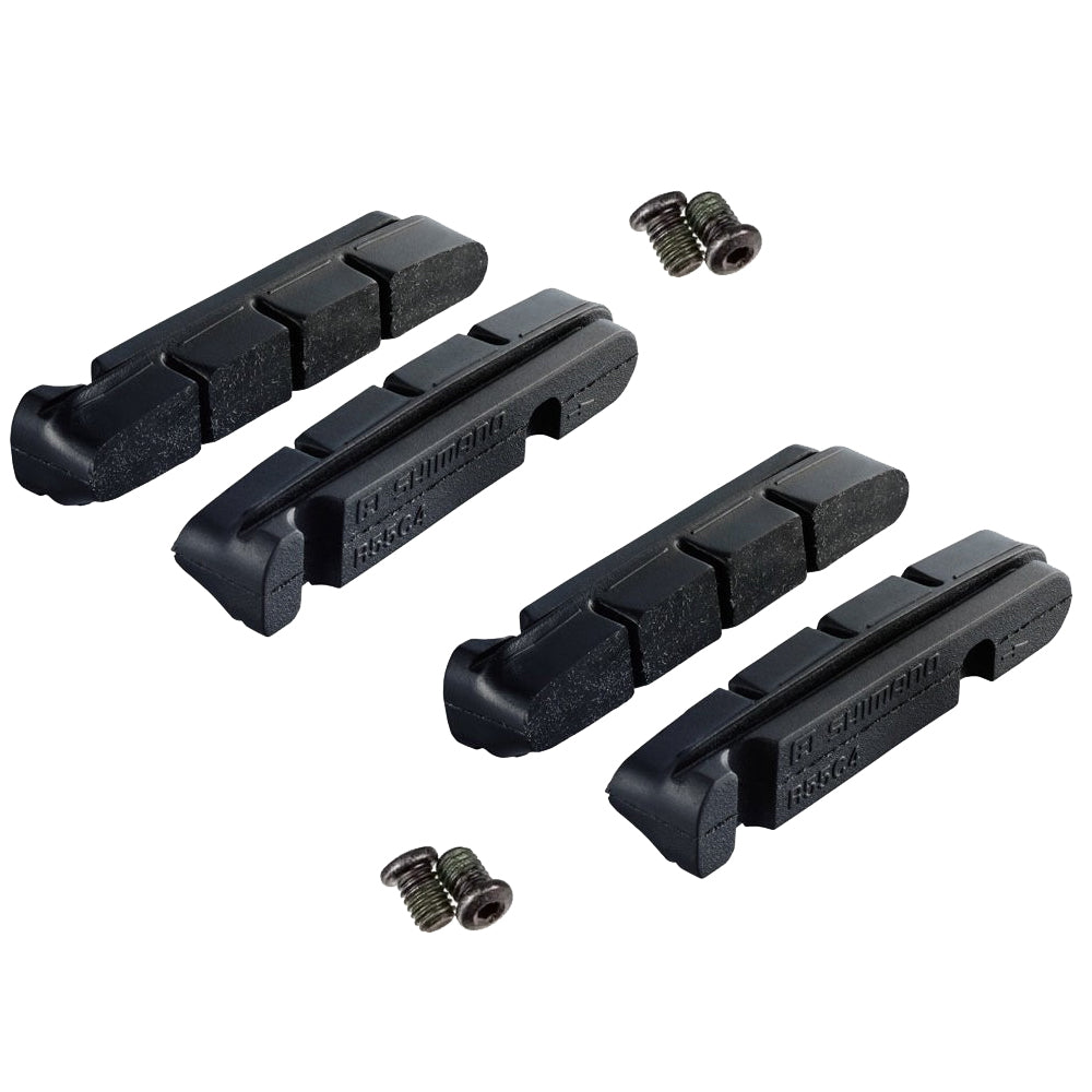4 PATINS DE FREINS SHIMANO R55C4 POUR DURA-ACE/ ULTEGRA/SHIMANO 105 NEUFS | UK 4 PATINS DE FREINS SHIMANO R55C4 POUR DURA-ACE/ ULTEGRA/SHIMANO 105 NEUFS | UK