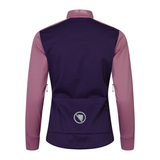 Ženska kolesarska softshell vetrovka Endura Windchill II (bramble)