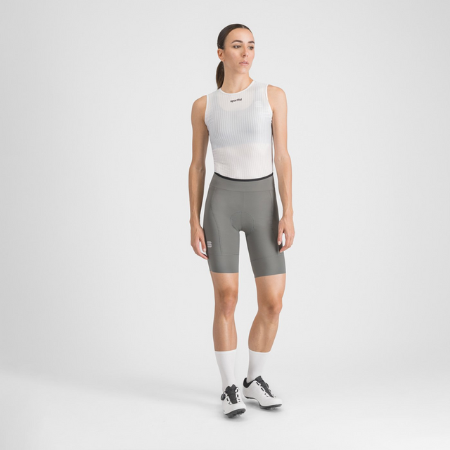 Ženske kratke kolesarske hlače Sportful SRK (gun metal)