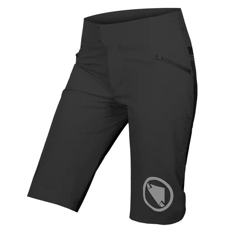 Ženske kratke kolesarske hlače Endura SingleTrack Lite (black, short fit)