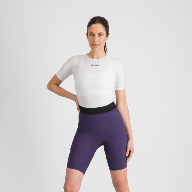 Ženske kratke kolesarske hlače Sportful SRK (galactic purple)