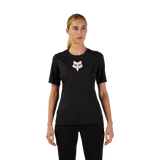 Ženski kolesarski dres s kratkimi rokavi Fox Ranger (black)