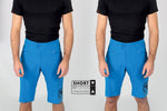 Moške kratke kolesarske hlače Endura SingleTrack Lite (saffron)