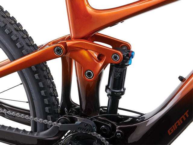 Električno gorsko kolo Giant Trance X Advanced E+ Elite 29/27.5" 2 400Wh (amber glow cordovan)