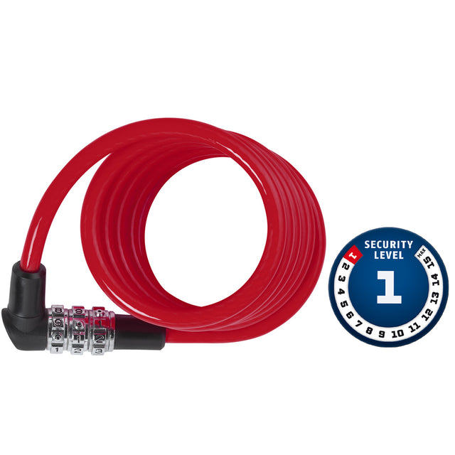 Ključavnica Abus 3506C (120 cm, red)