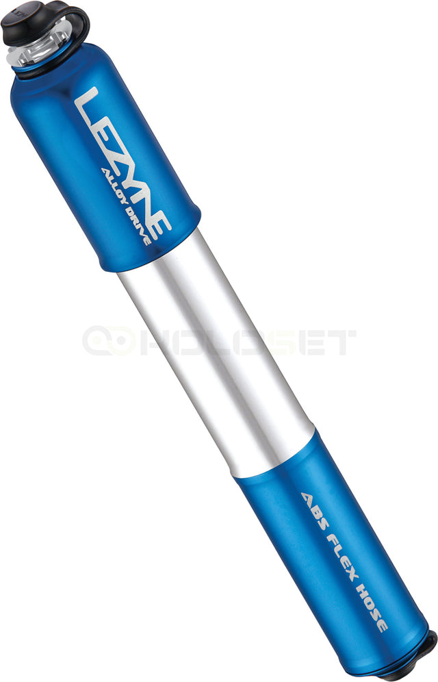Mini tlačilka Lezyne Alloy Drive (medium, blue)