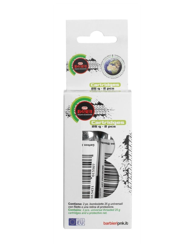 Set bombic Barbieri Co2 (2x25g, z navojem)