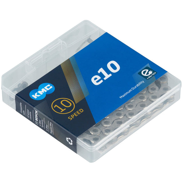 Veriga KMC e10 silver (10 prestav, e-bike)
