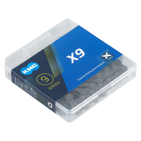 Veriga KMC X9 grey (9 prestav)