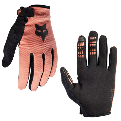 Ženske kolesarske rokavice Fox Ranger (salmon pink)
