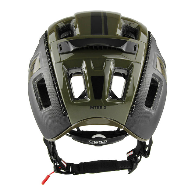 Čelada Casco MTBE 2 (black olive matt)