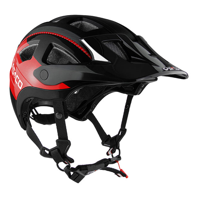 Čelada Casco MTBE 2 (black red matt)
