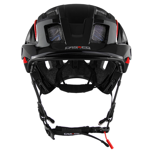 Čelada Casco MTBE 2 (black red matt)