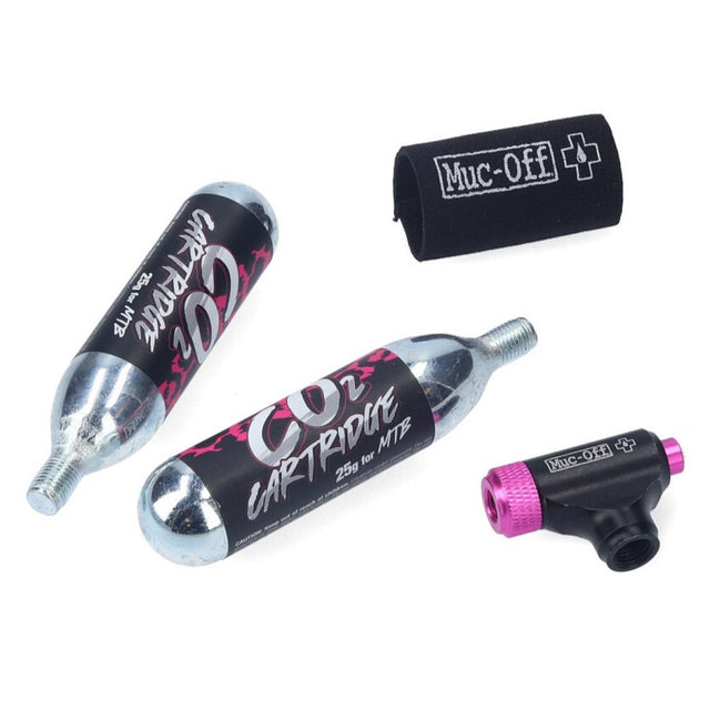 Co2 tlačilka Muc-Off Inflator Kit (25g)