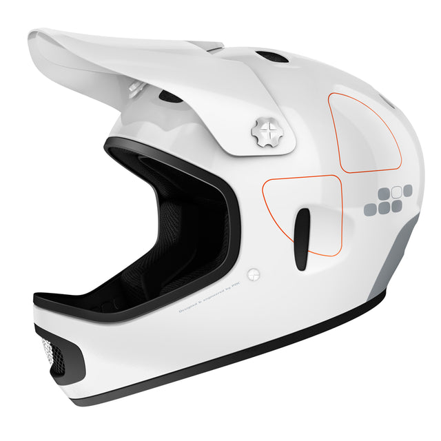 Full Face čelada POC Cortex Flow (hydrogen white)