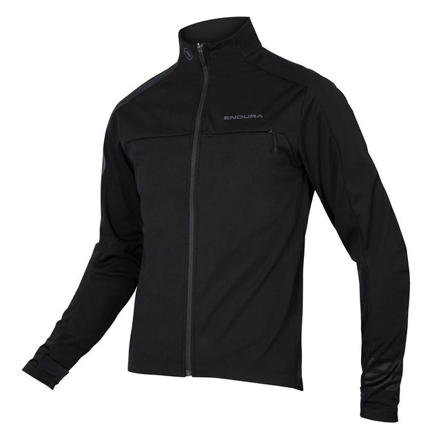Moška kolesarska softshell vetrovka Endura Windchill II (black)