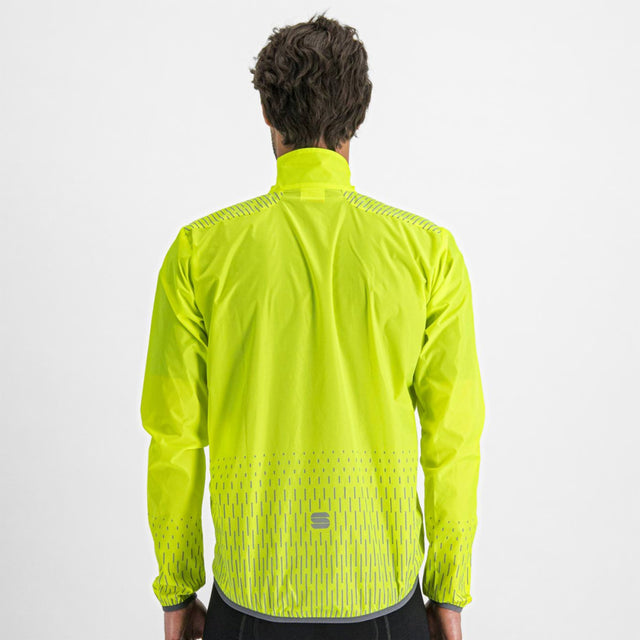 Moška kolesarska vetrovka Sportful Reflex (yellow fluo)
