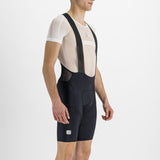Moške kratke kolesarske bib hlače z naramnicami Sportful Classic (black)