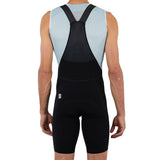 Moške kratke kolesarske bib hlače z naramnicami Sportful Total Comfort (black)