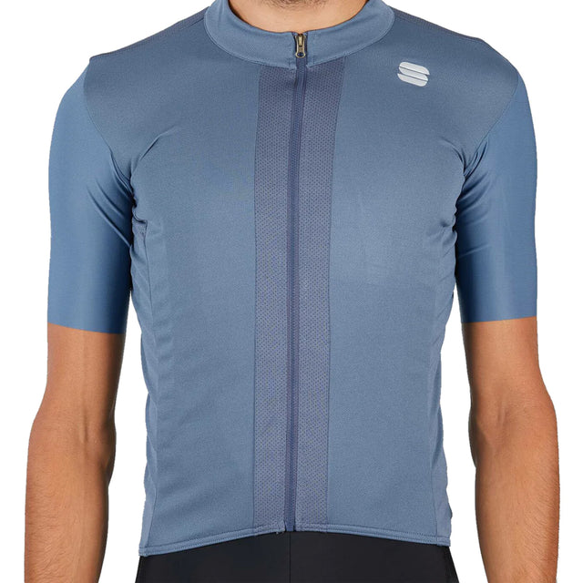 Moški kolesarski dres s kratkimi rokavi Sportful Strike (blue sea)