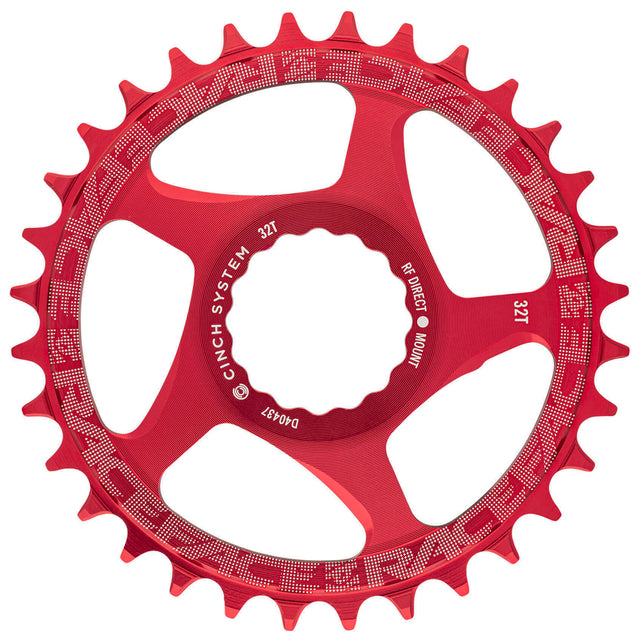Prednji zobnik Race Face narrow/wide - Direct Mount Cinch (red)