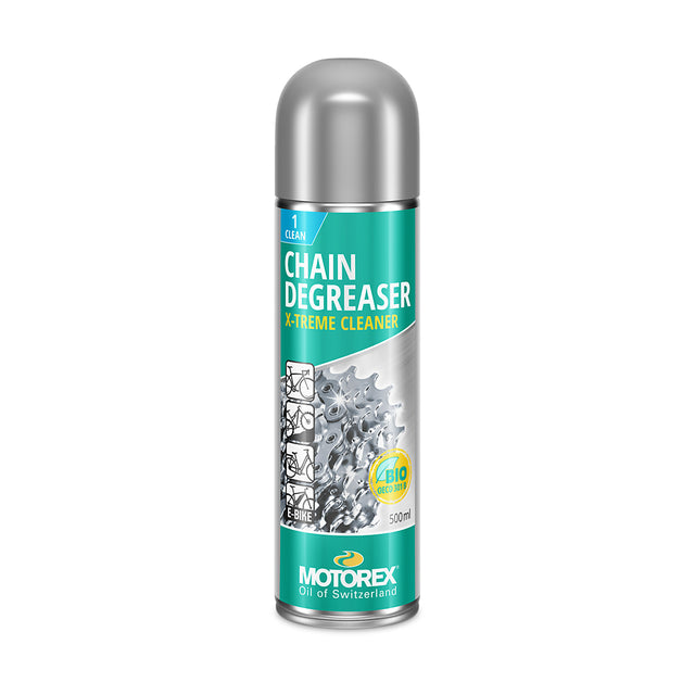 Razmaščevalec za verigo v spreju Motorex Bike Chain Degreaser (500 ml)