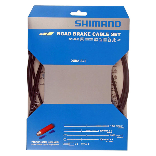 Set bovdnov in žici za zavore Shimano Dura-Ace Road Polymer (black)