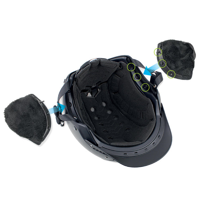 Naušniki za hladne dni za čelado Casco Mini Generation/Nori